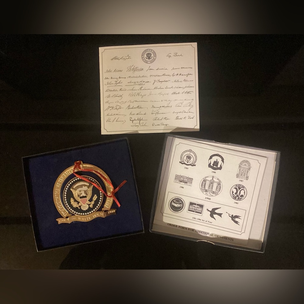 1989 White House Ornament